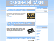 Tablet Screenshot of originalni-darek.info